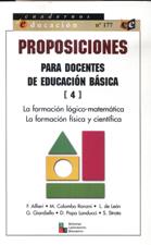 PROPOSICIONES PARA DOCENTES DE EDUCACION BASICA 4