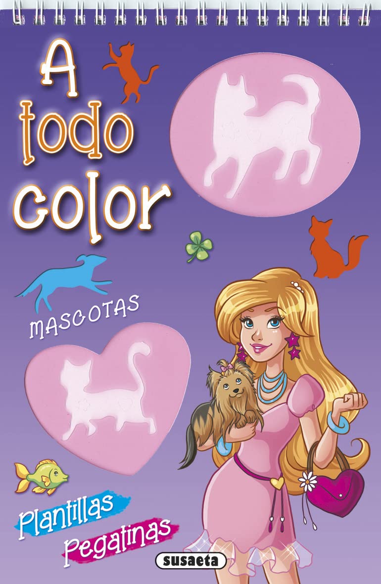 A TODO COLOR. MASCOTAS (PLANTILLAS Y PEGATINAS)697647476