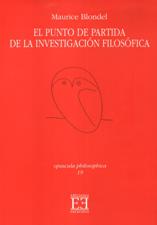 PUNTO DE PARTIDA DE LA INVESTIGACION FILOSOFICA