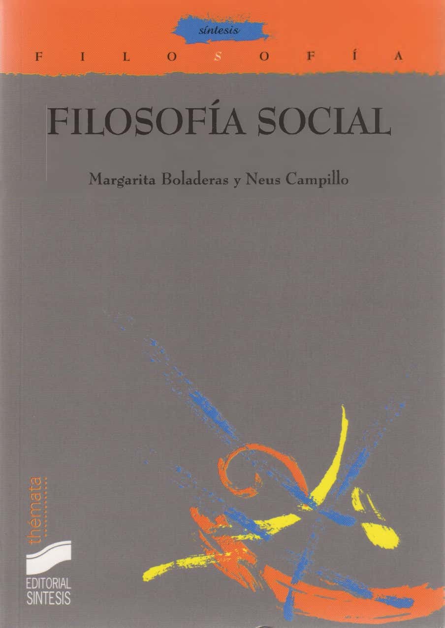FILOSOFIA SOCIAL