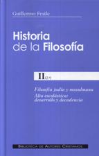 HISTORIA DE LA FILOSOFIA 2-2. FILOSOFIA JUDIA Y MUSULMANA245402517
