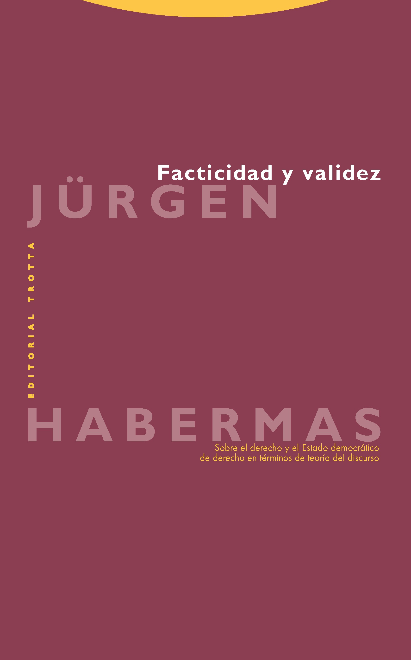 FACTICIDAD Y VALIDEZ. SOBRE EL DERECHO Y EL ESTADO DEMOCRATICO DE DERECHO1968987052