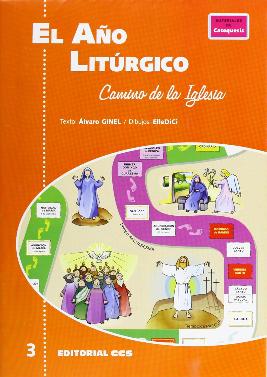 AÑO LITURGICO. (POSTERS) CAMINO DE LA IGLESIA
