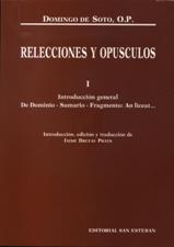 RELECCIONES Y OPUSCULOS 1. INTRODUCCION GENERAL1708882687