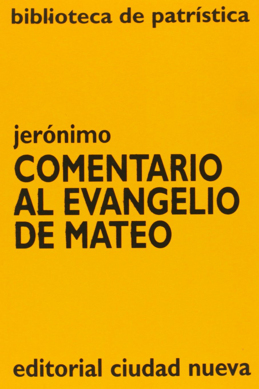COMENTARIO AL EVANGELIO DE MATEO133005842