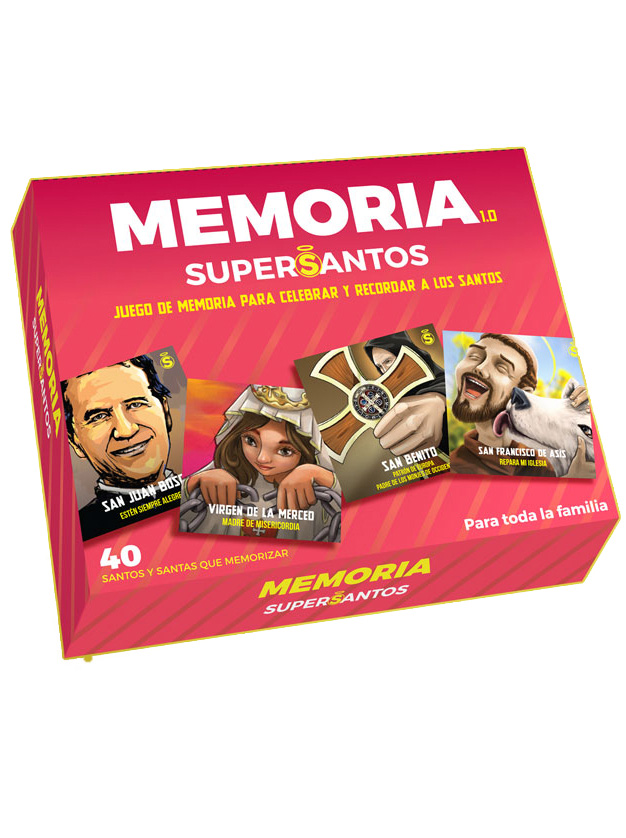 MEMORIA SUPERSANTOS (JUEGO DE 40 PARES)