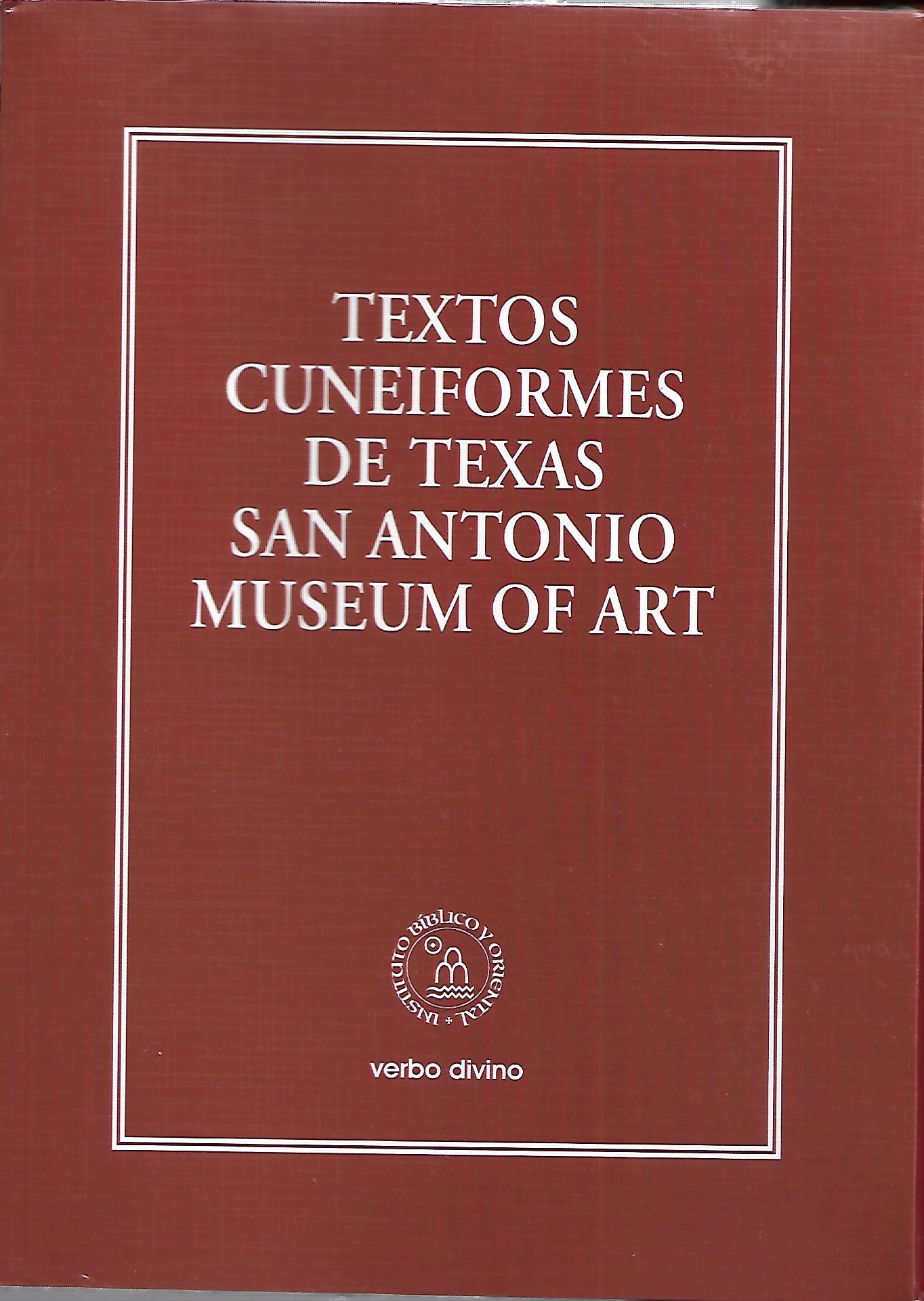 TEXTOS CUNEIFORMES DE TEXAS SAN ANTONIO MUSEUM OF ART1485139907