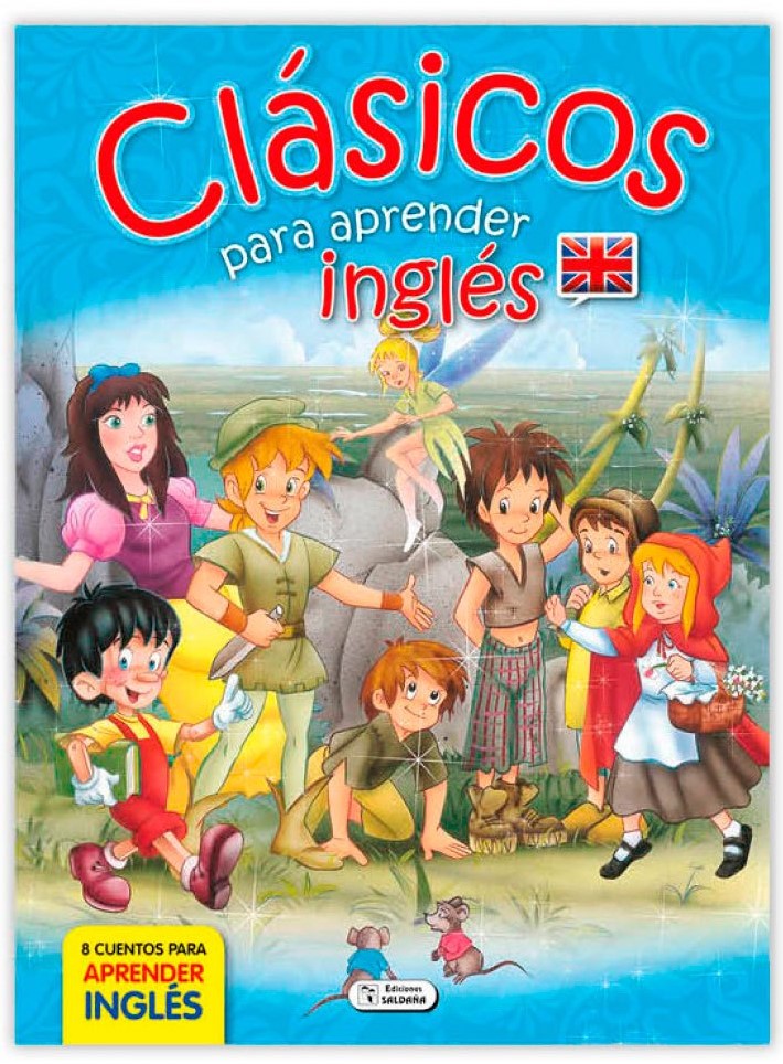 CLÁSICOS PARA APRENDER EN INGLES (8 CUENTOS)1810817678