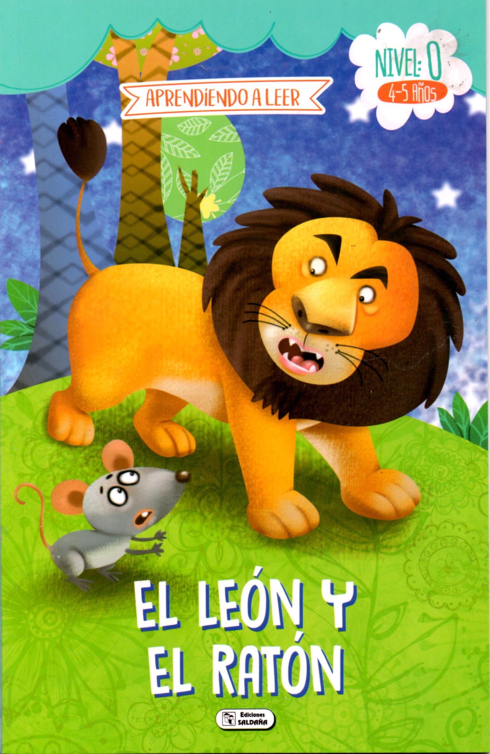 EL LEON Y EL RATON. APRENDIENDO A LEER NIVEL 0 SERIE 1