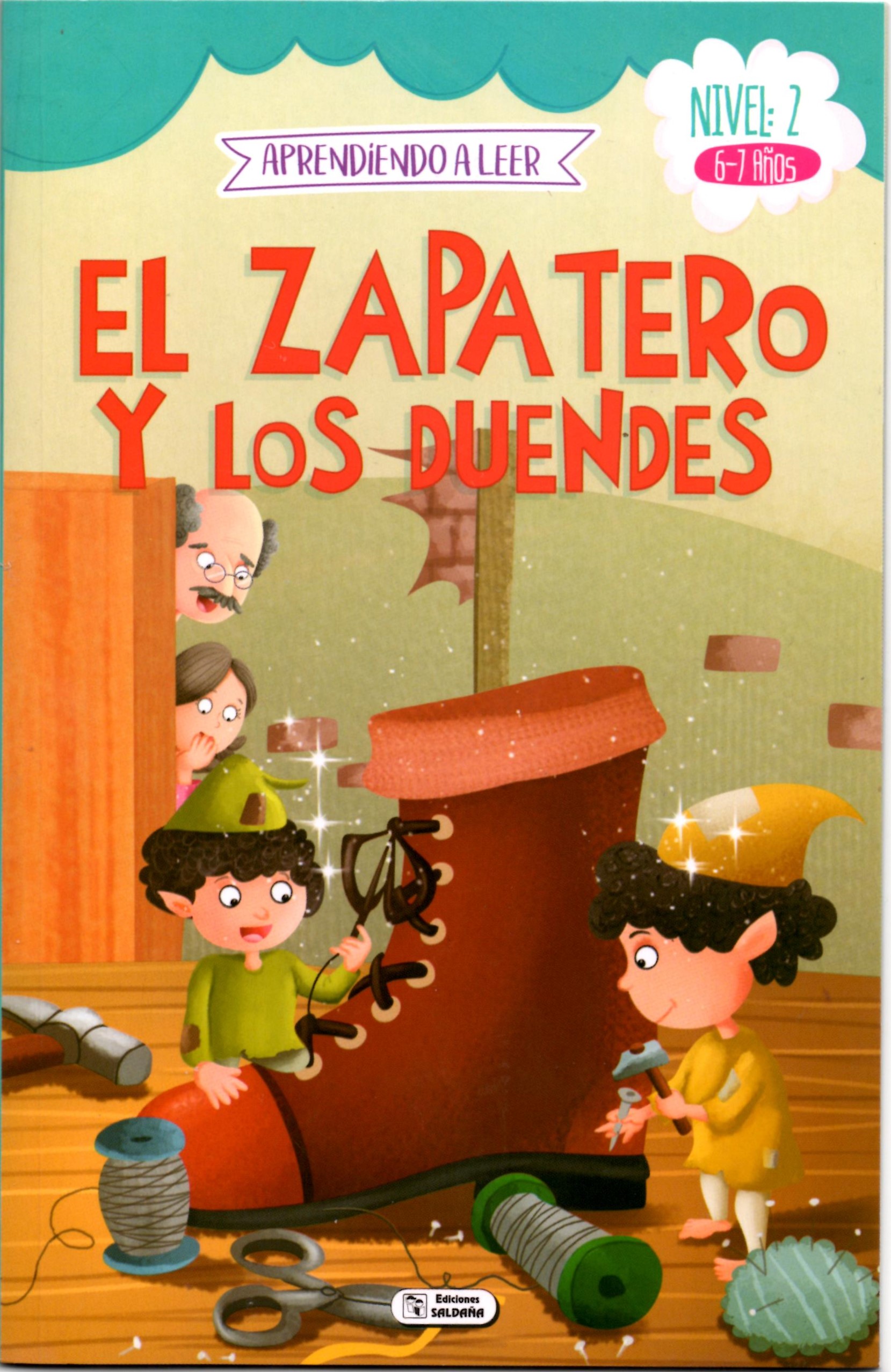 ZAPATERO Y LOS DUENDES. APRENDIENDO A LEER NIVEL 2