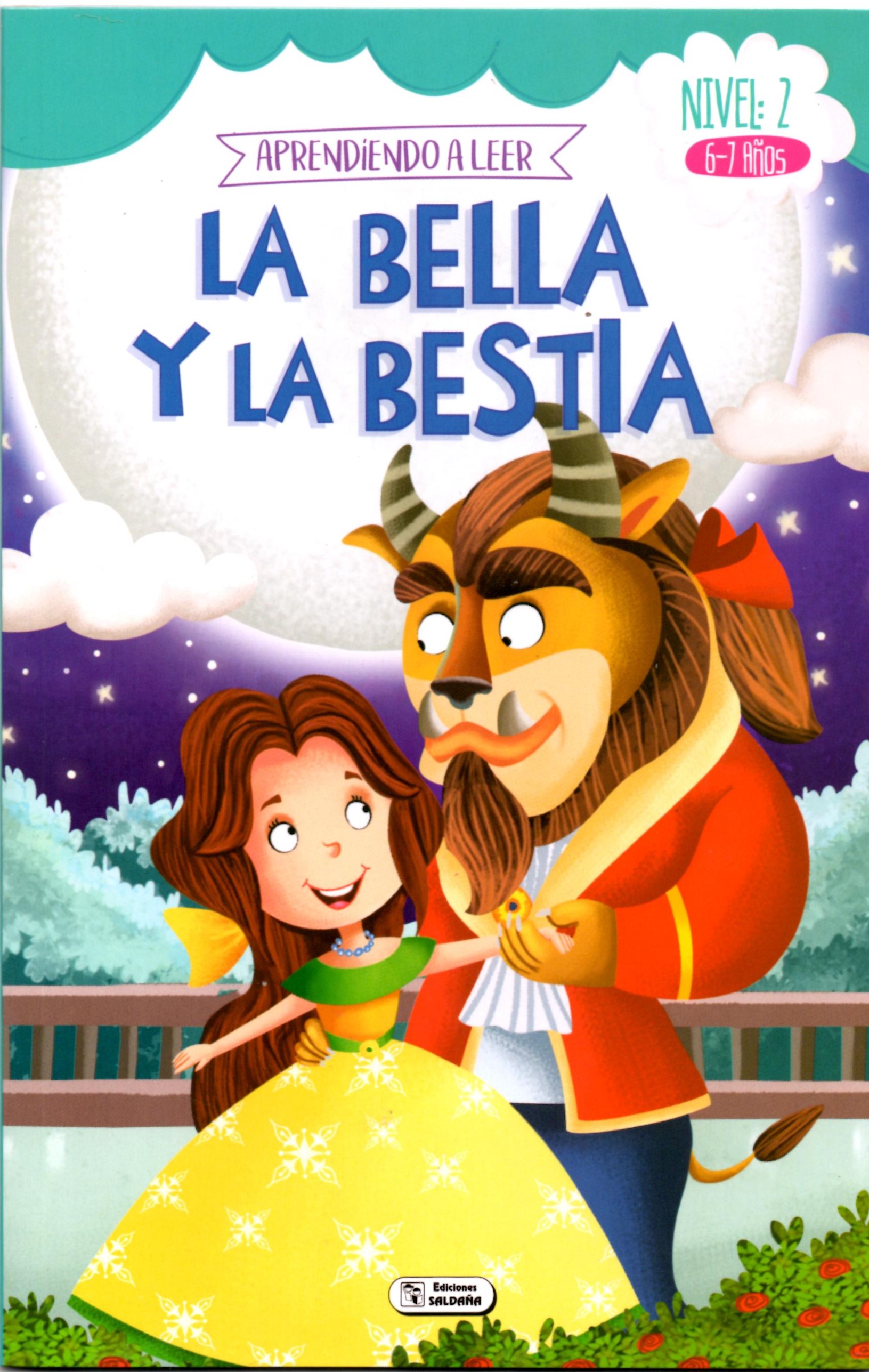 LA BELLA Y LA BESTIA. APRENDIENDO A LEER NIVEL 2225190744