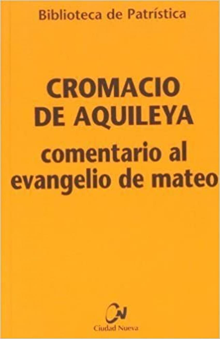 COMENTARIO AL EVANGELIO DE MATEO133005842