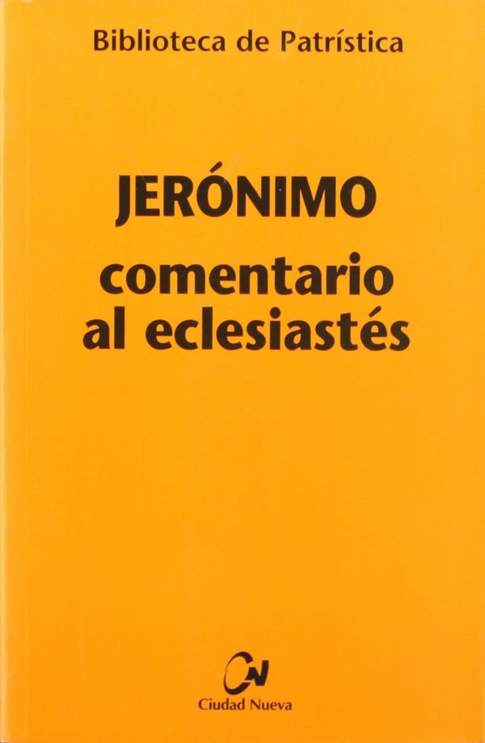 COMENTARIO AL ECLESIASTES133005842