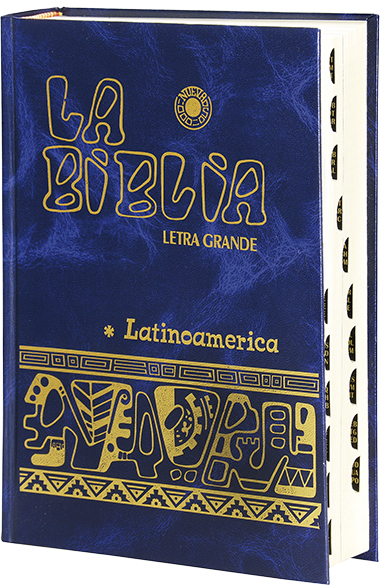 B. BIBLIA LATINOAMERICA LETRA GRANDE PASTA DURA (CON INDICE)512769442