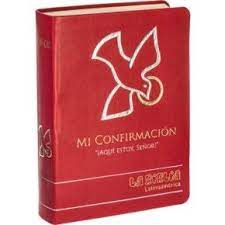 B. BIBLIA LATINOAM. LETRA GRANDE SIMIL-PIEL CONFIRMACION1906180847