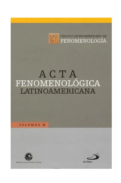 ACTA FENOMENOLOGICA LATINOAMERICANA 22114998240