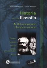 HISTORIA DE LA FILOSOFIA 5. DEL ROMANTICISMO AL EMPIRIOCRITICISMO