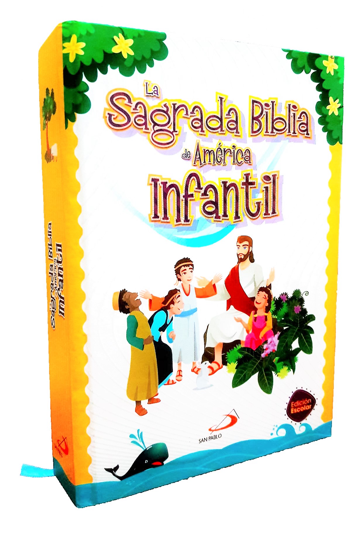 SAGRADA BIBLIA DE AMERICA INFANTIL.TEXTO COMPLETO (PASTA DURA)