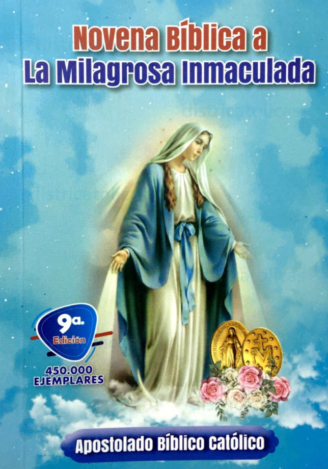 NOVENA BIBLICA A LA MILAGROSA INMACULADA1330038912