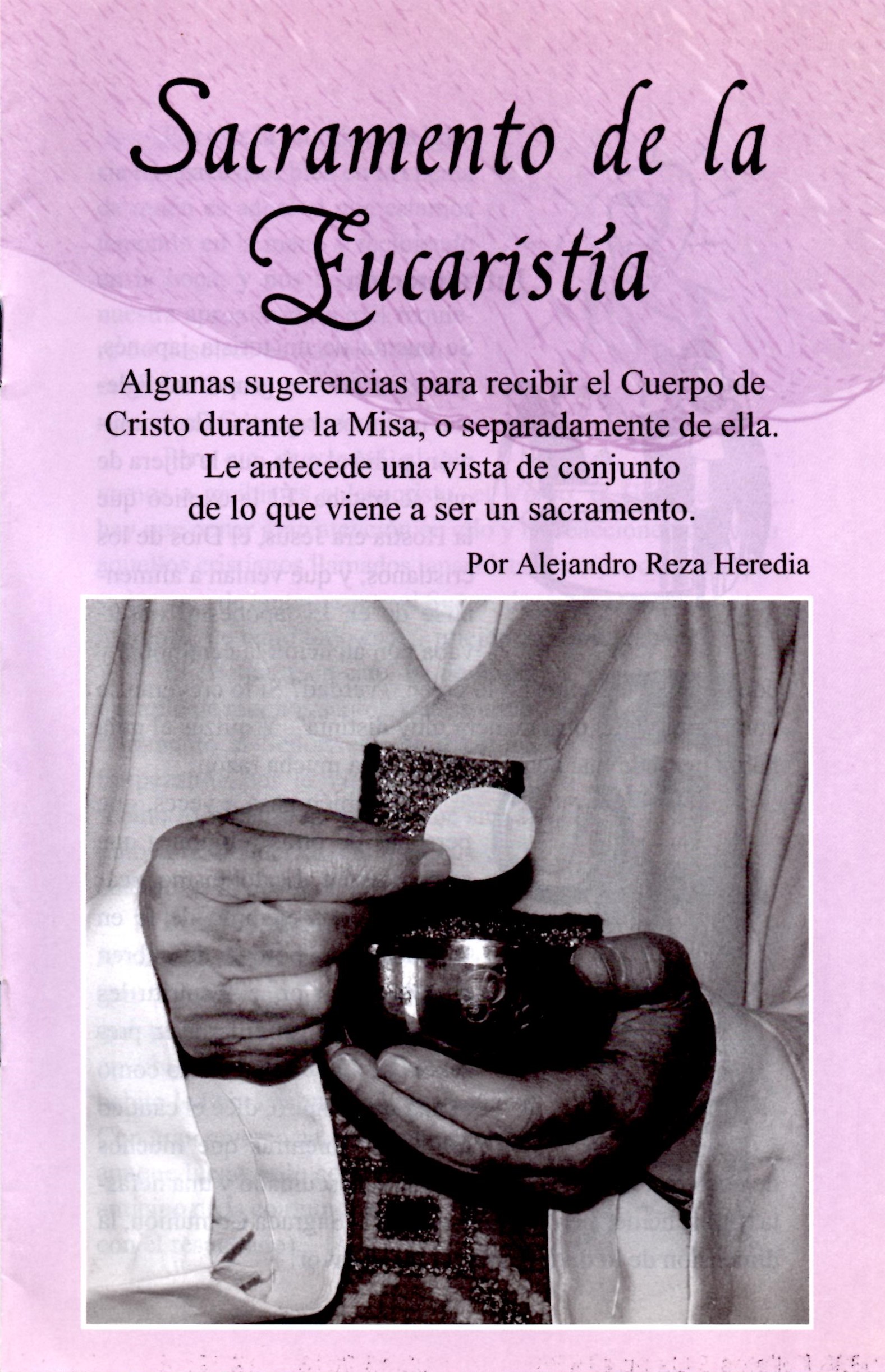 SACRAMENTO DE LA EUCARISTIA