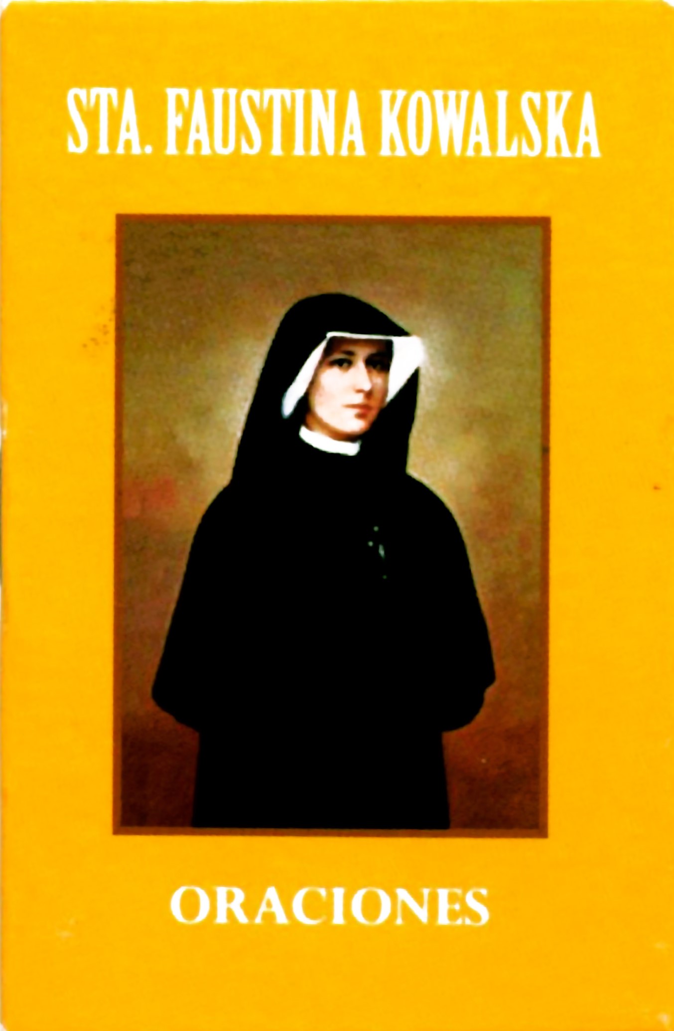 ORACIONES. SANTA FAUSTINA DE KOWALSKA (MINI)