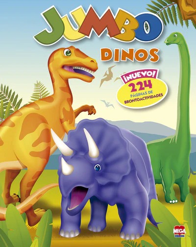 COLECION JUMBO ANIMALES/DINOS (COLOREAR)777342738