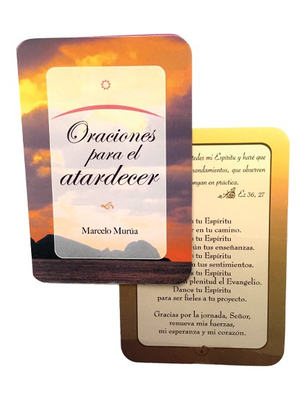 ORACIONES PARA EL ATARDECER. (ESTUCHE)