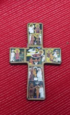 CRUZ MADERA ICONO PEQUEÑA